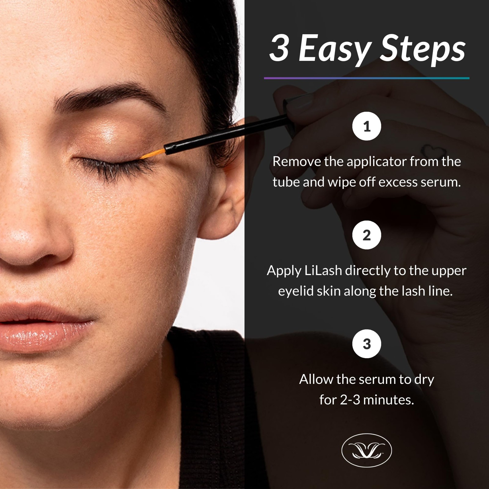 LiLash Purified Eyelash Serum to Grow Longer & FullerLooking Lashes Eyelash
