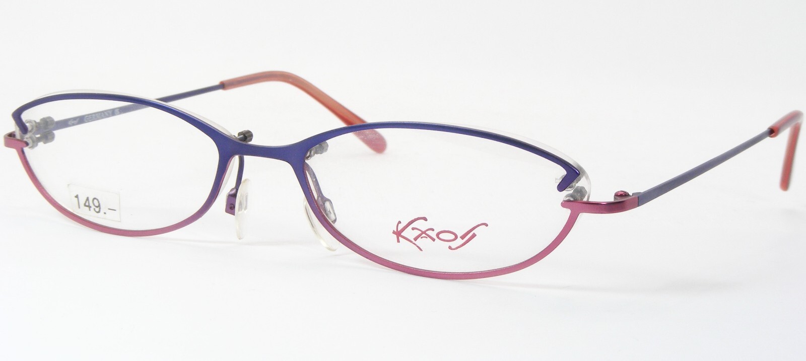 KAOS SEVENTY 2 Purple Blue Gradient Pink UNIQUE RARE EYEGLASSES FRAME 54-14-135