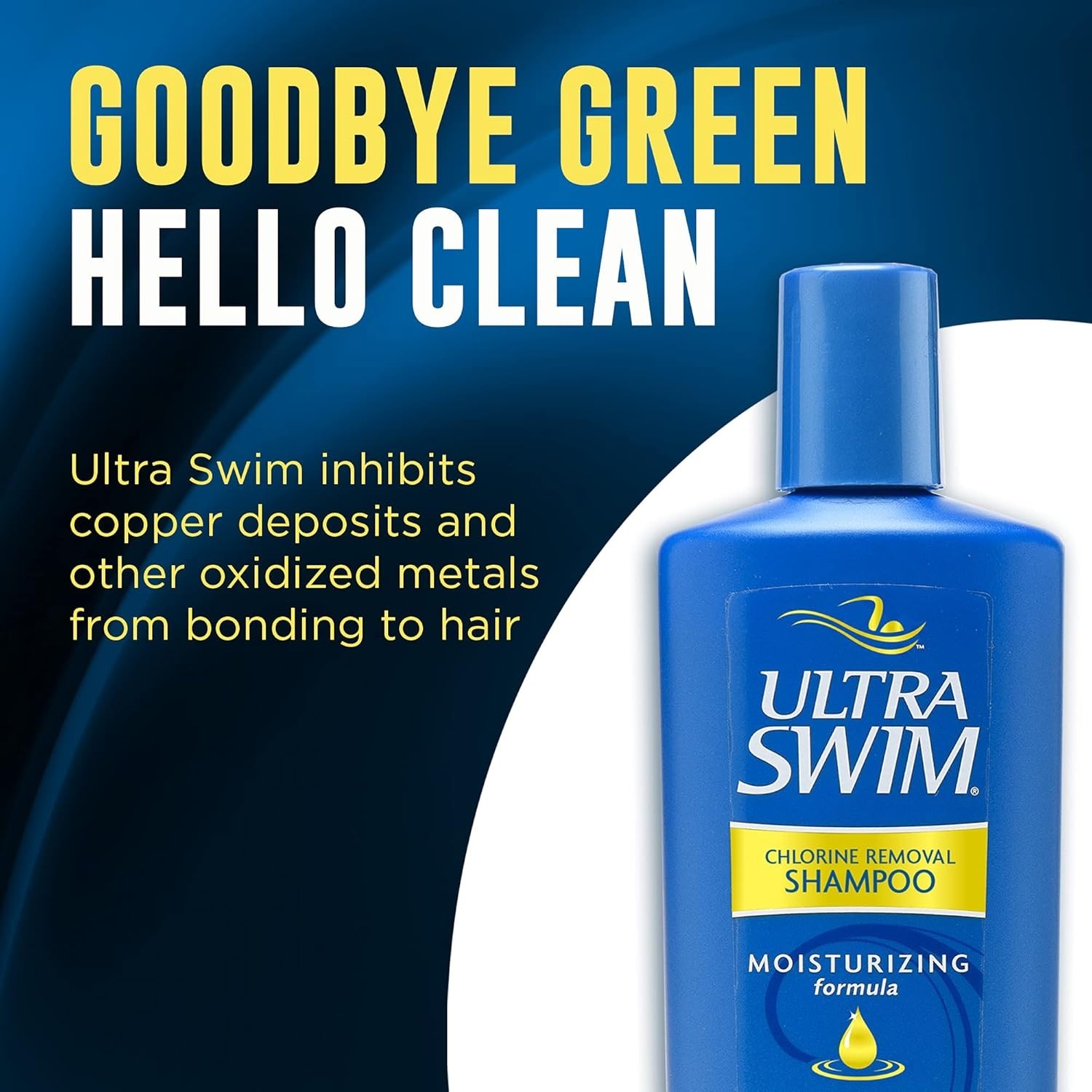 Ultra Swim Chlorine Removal & Hard Water Treatment Moisturizing Shampoo, 7 fl oz