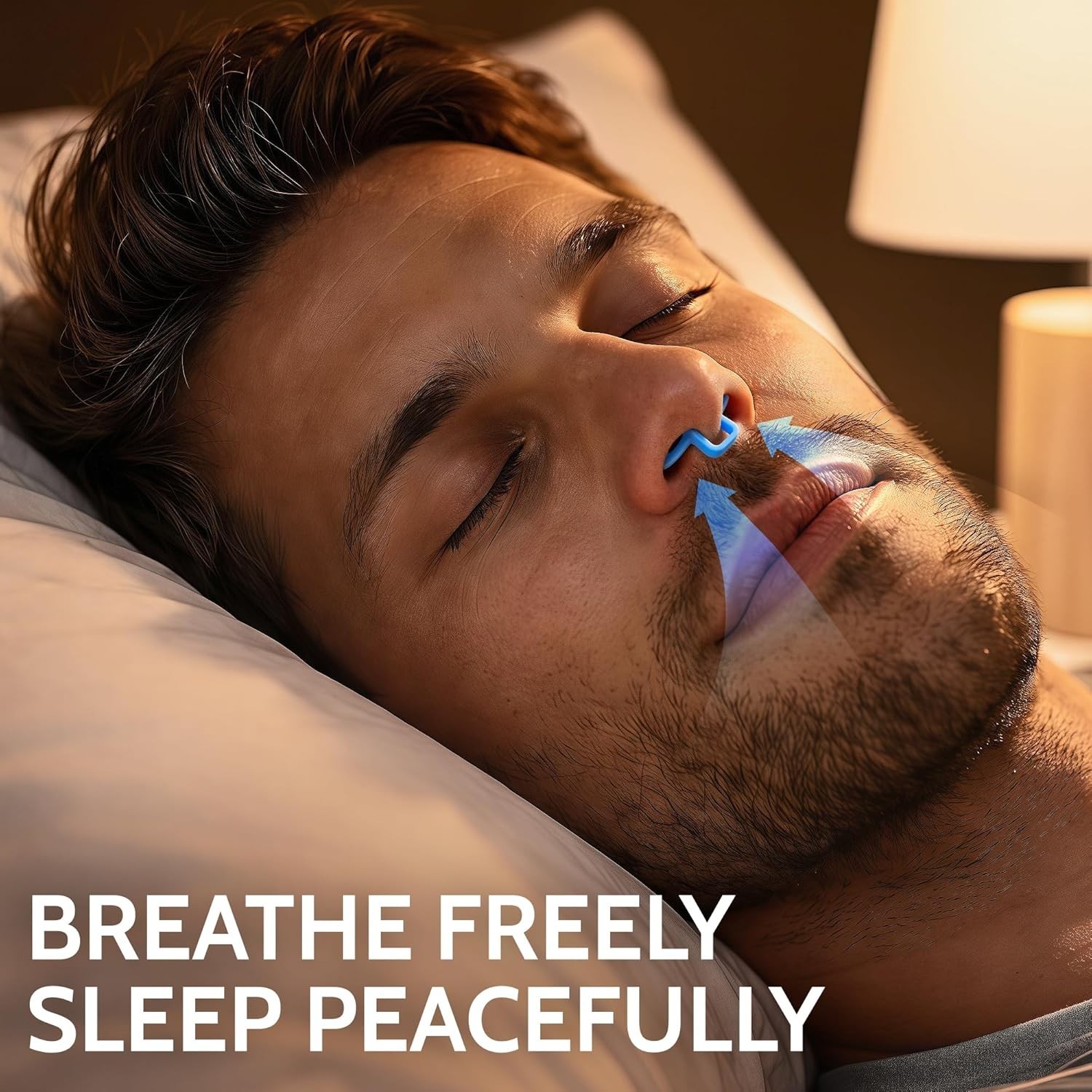 Nasal Dilators for Better Breathing & Sleep – Reusable Nose Openers, Anti-Snorin