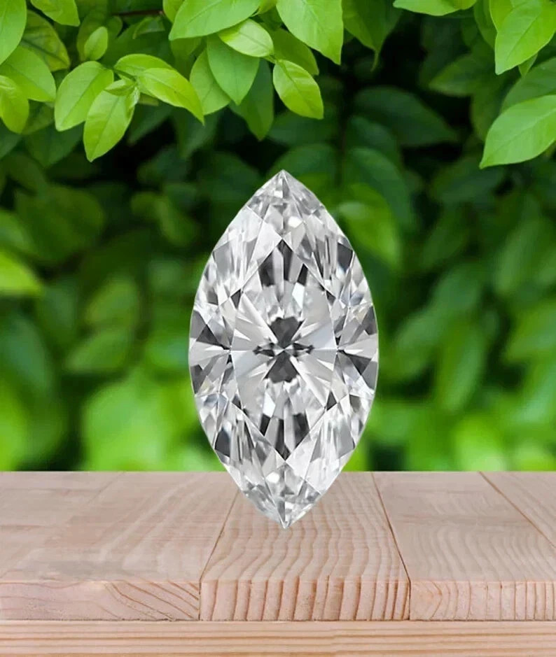 6.00 Ct Natural D Color Marquise Cut Lab Grown Loose Diamond VVS1 Certified
