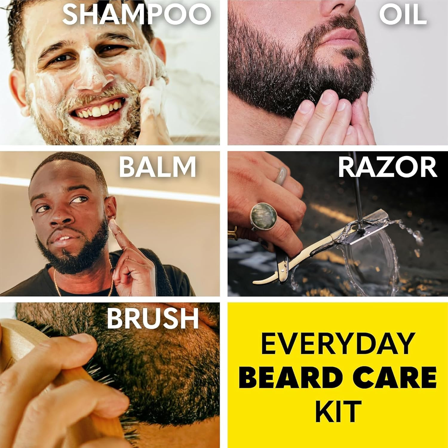 Beard Care Kit & Mens Grooming Kit – Essentials for a Healthier Looking, Stylish