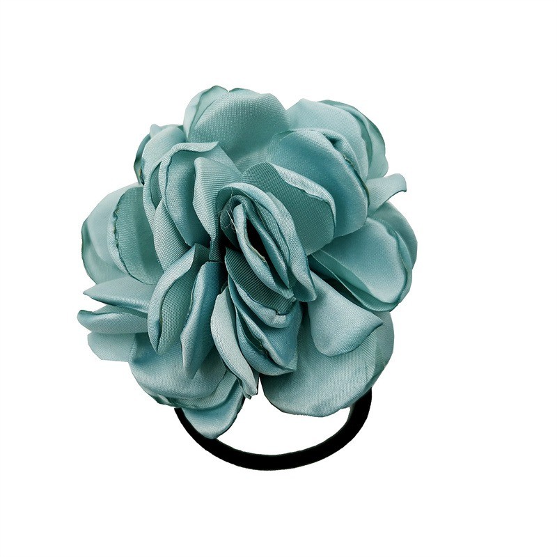 Hair Band Color Hair Women Flower Multicolor Hair Accessories Ponytail Holder
