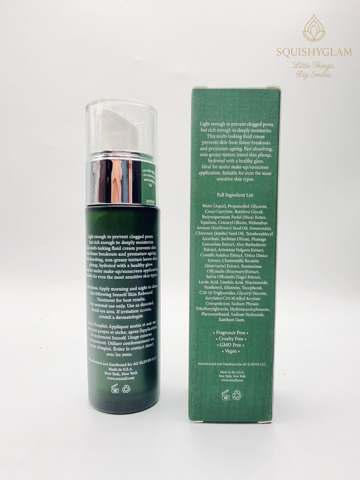 Senself Rich But Light Moisturizer 1.7oz | Anti-Aging Hydration | Fragrance-Free