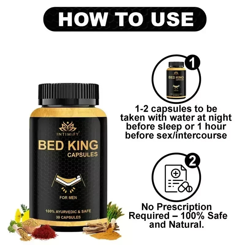 NEW . 30 Powerful Capsules . Works In 10 Minutes. 100% Money Back Guaranteed SF