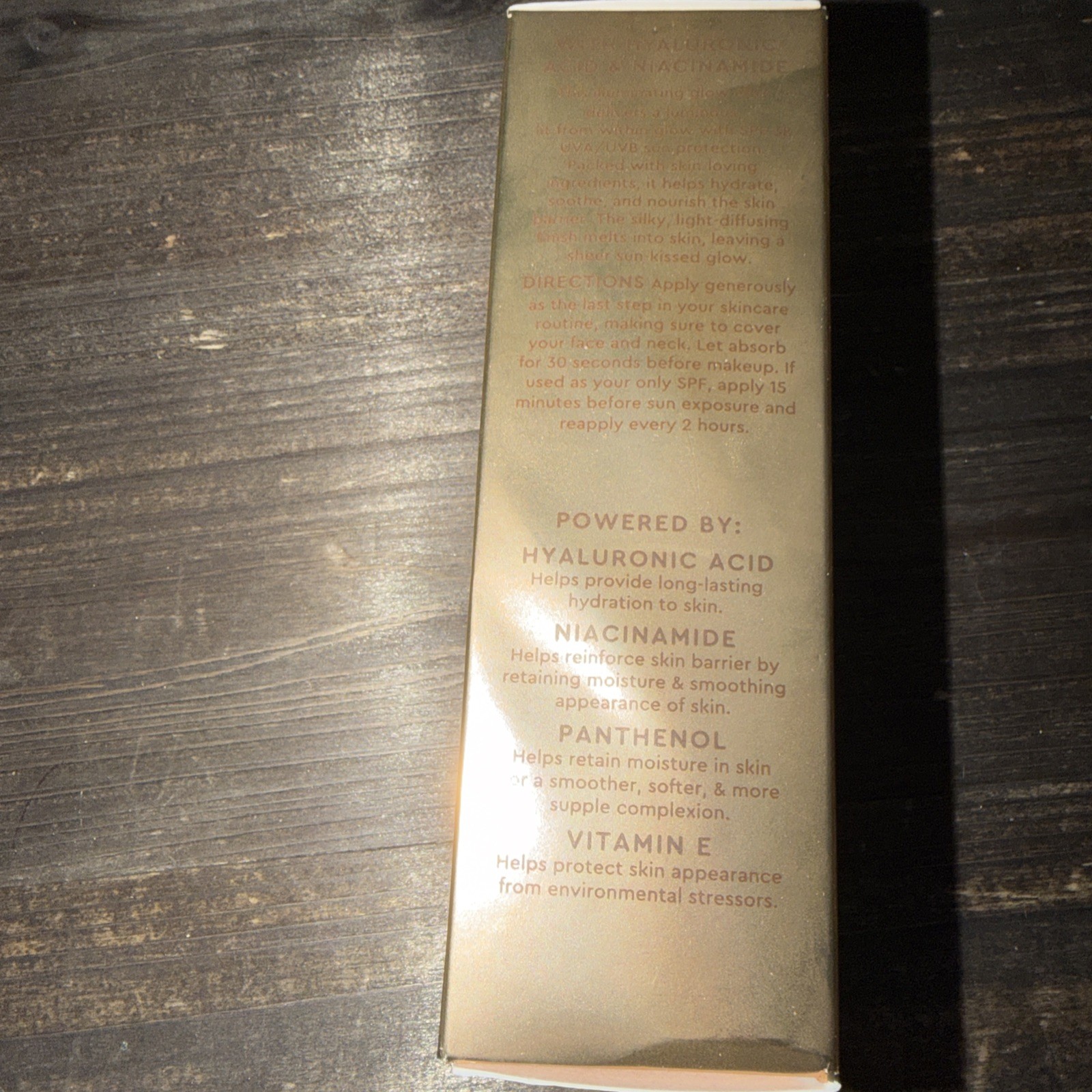 Kopari Beauty Sun Veil Illuminating Elixir Face Sunscreen SPF 38 New (1.0 oz)