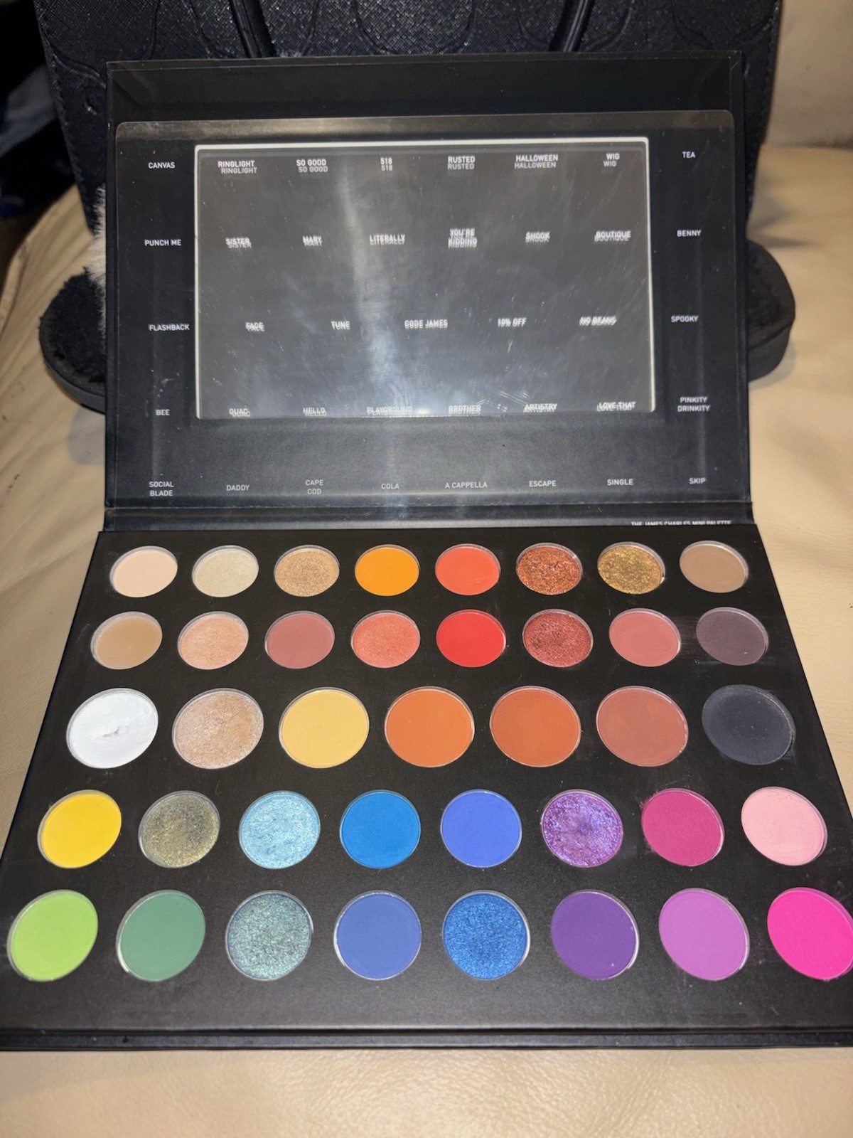 Morphe x James Charles Mini Eyeshadow Palette Assorted Matte/Shimmer Pressed