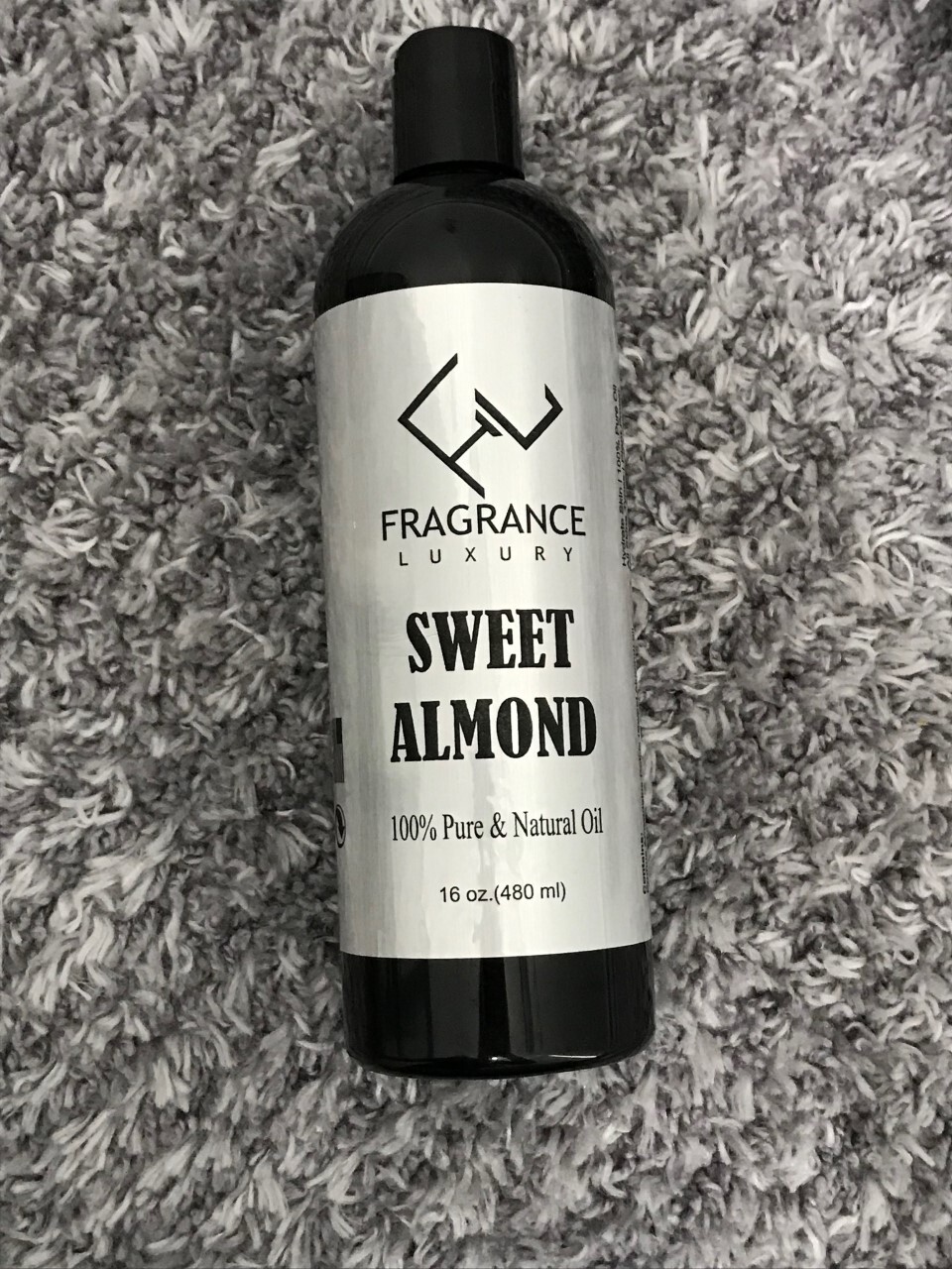 Sweet Almond carrier Oil 100% Pure Natural Organic For Skin,Face,Hair & Massage