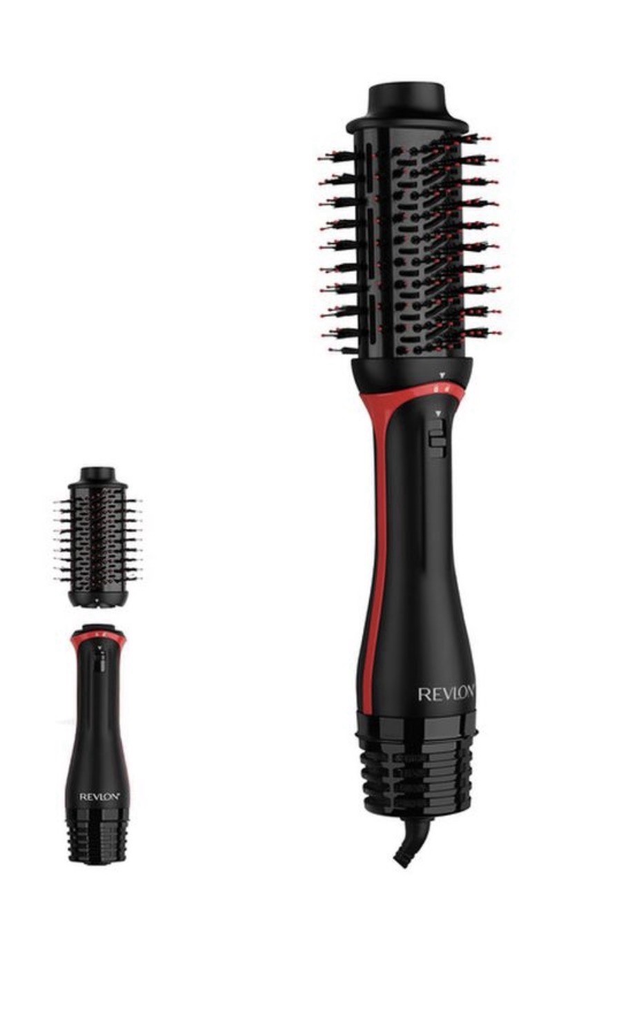 Revlon One-Step Volumizer Plus Hair Dryer 2.4in Adjustable Heat Black