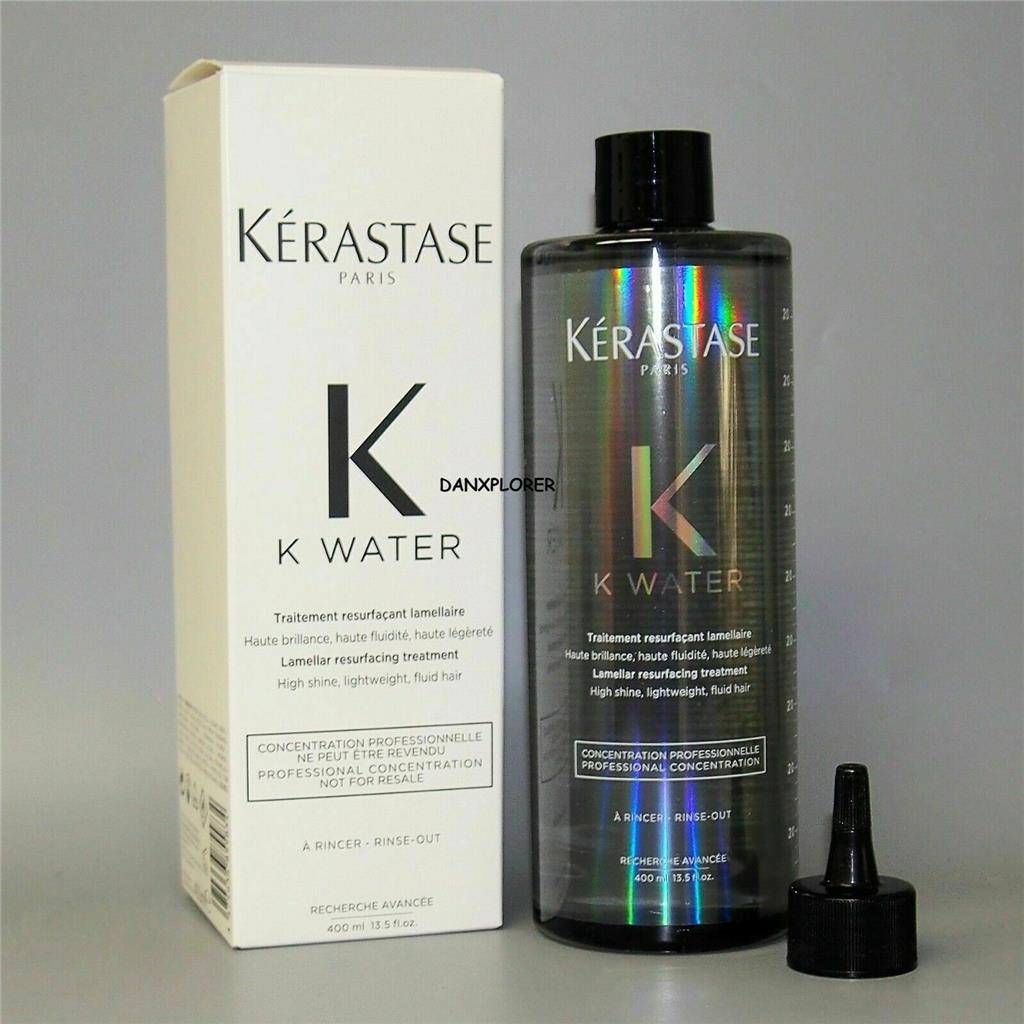 Kerastase K Water, 400ml Lamellar Exclusive Hair Softening & Shining Treatment,