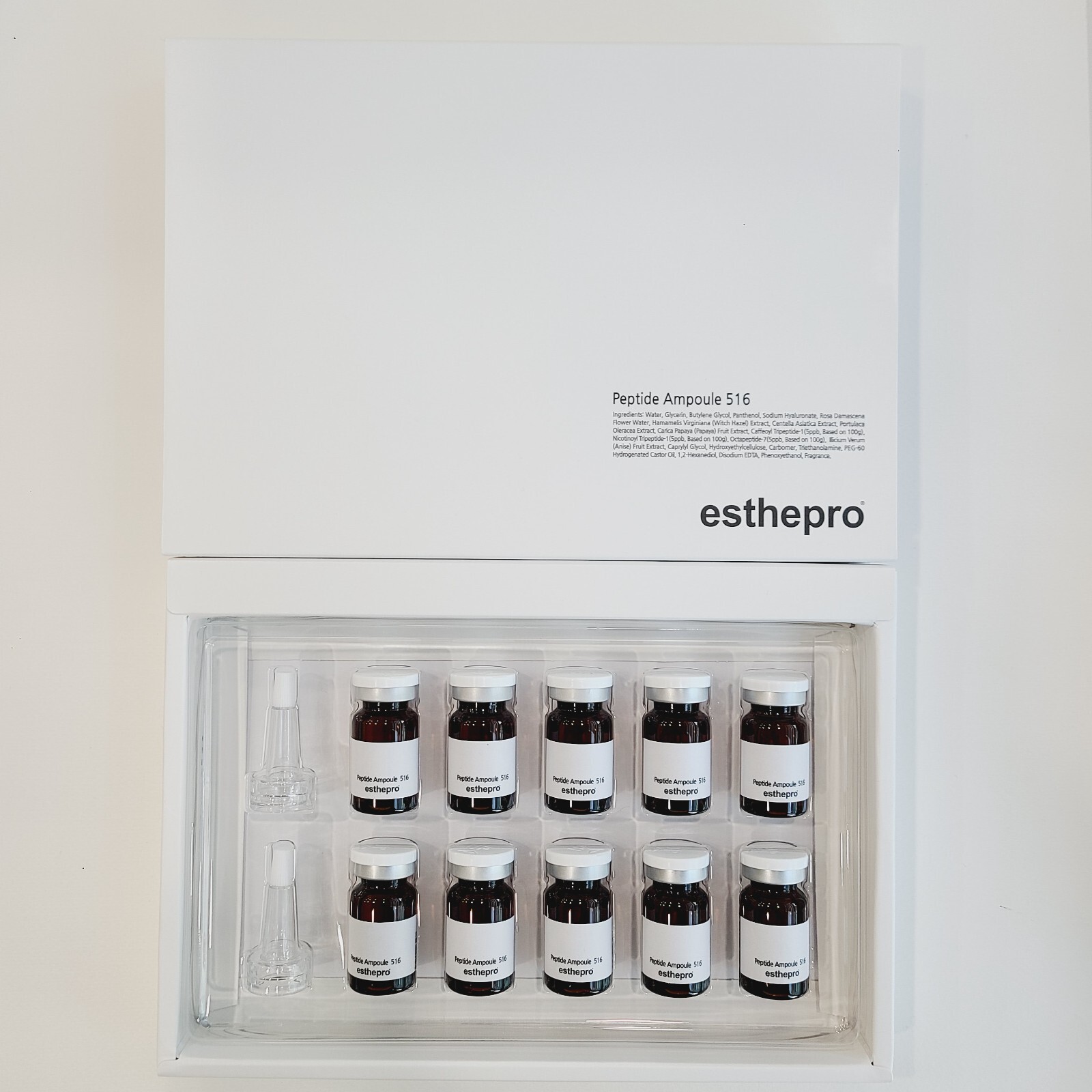ESTHEMAX Peptide Ampoule 10ea 1Box Revitalizing Ampoule Skin Firming Ampoule NEW