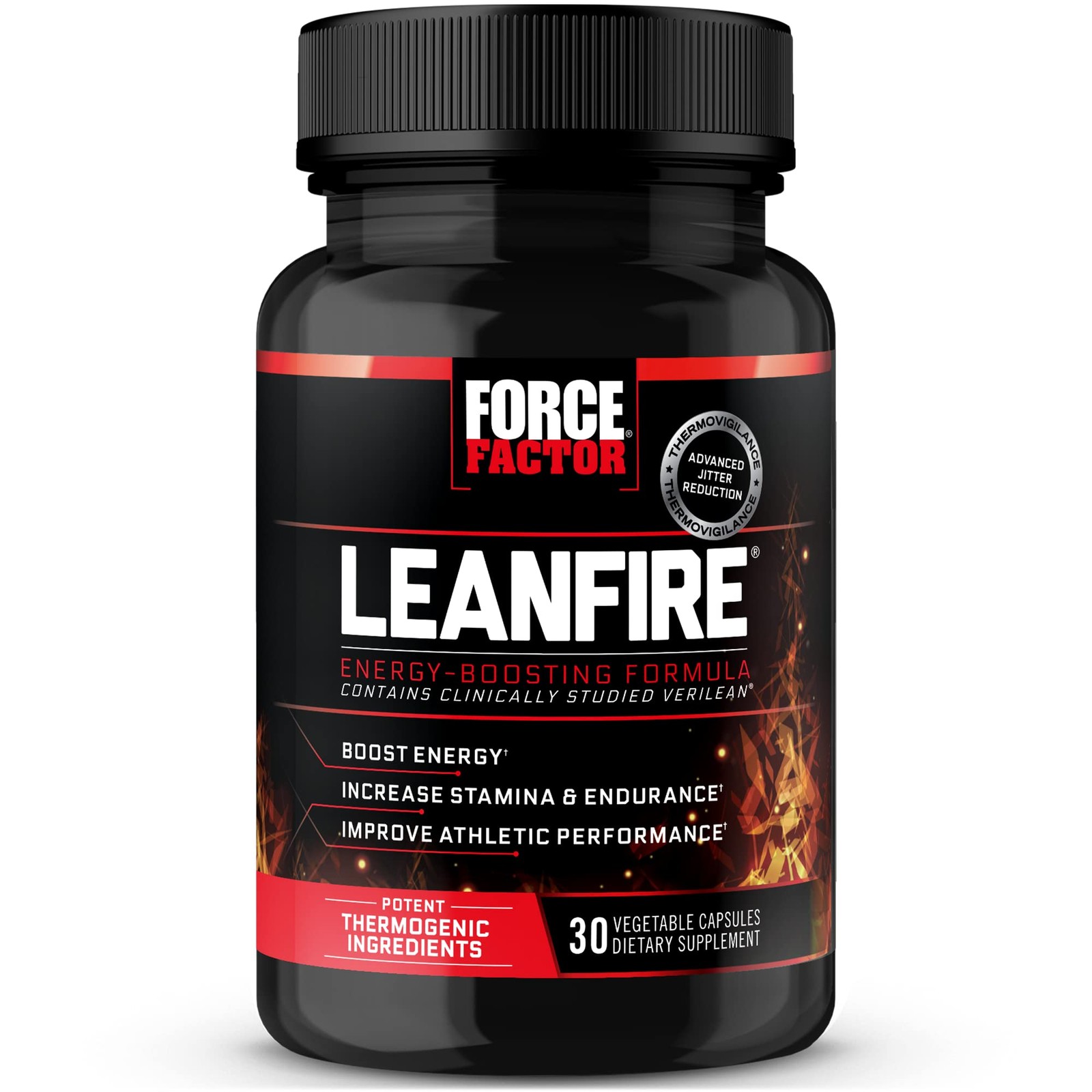 Pre Workout Energy Pills Green Tea Extract Caffeine 30 Count Force Factor Build