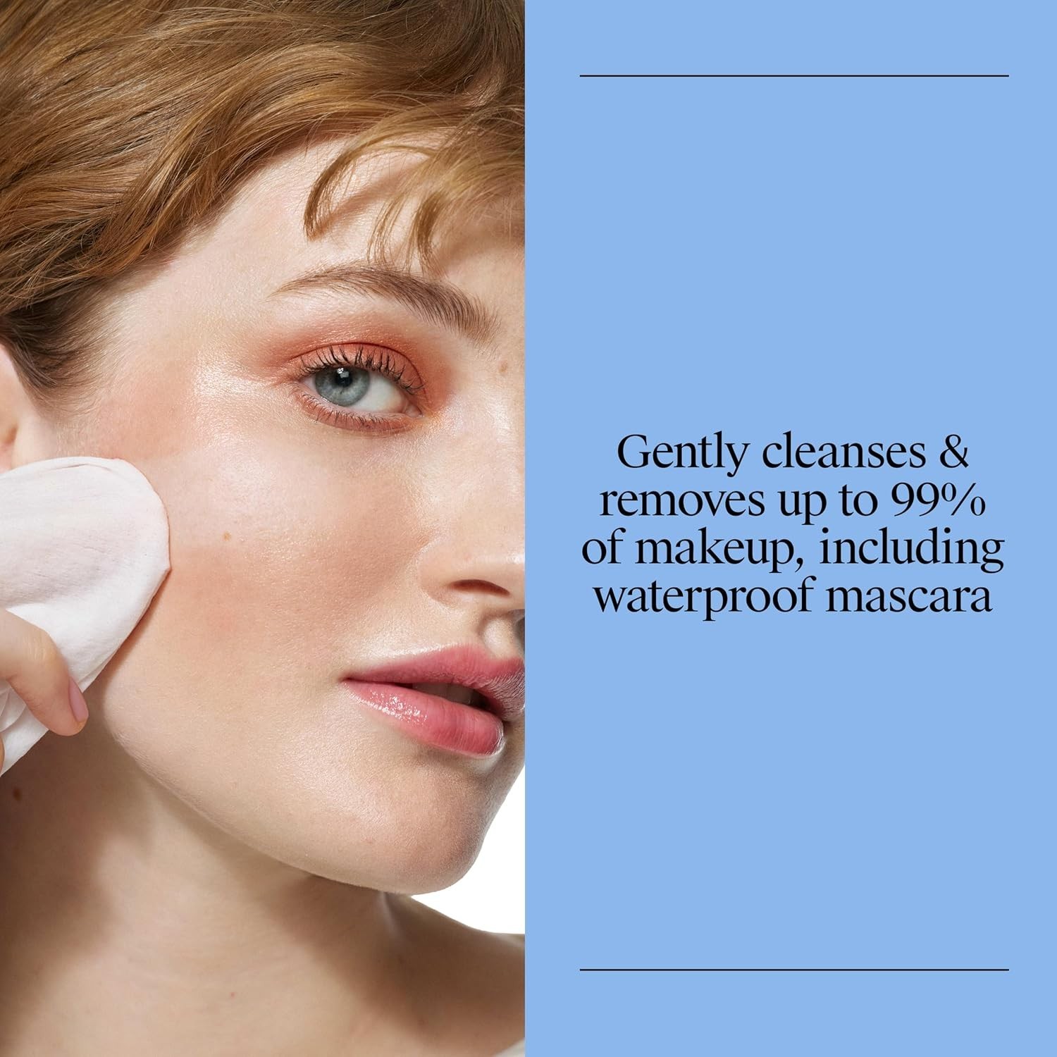 Makeup Remover Towelettes for Face Micellar Water Alcohol-Free Daily