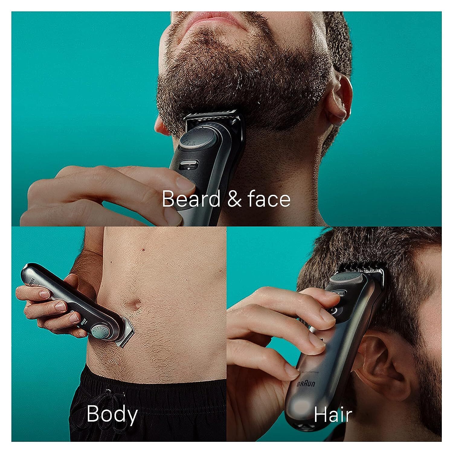 Braun All-in-One Men’s Shaving Kit Series 9 9440 13-in-1 Beard Face Nose Ear