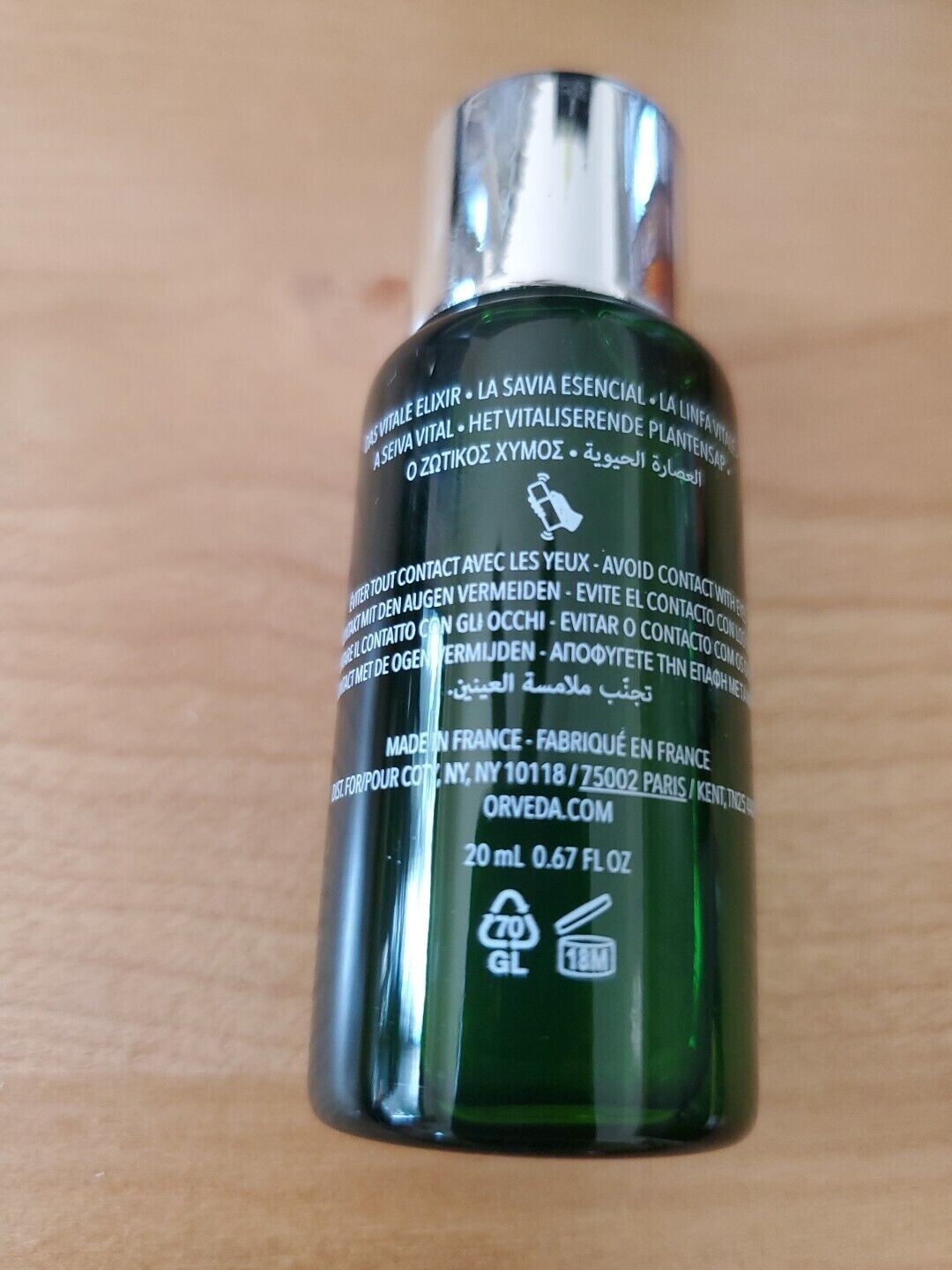 2X Orveda The Vital Healing Sap Face Tonic Serum Travel Sz 0.67oz 20ml/ea $63 RV