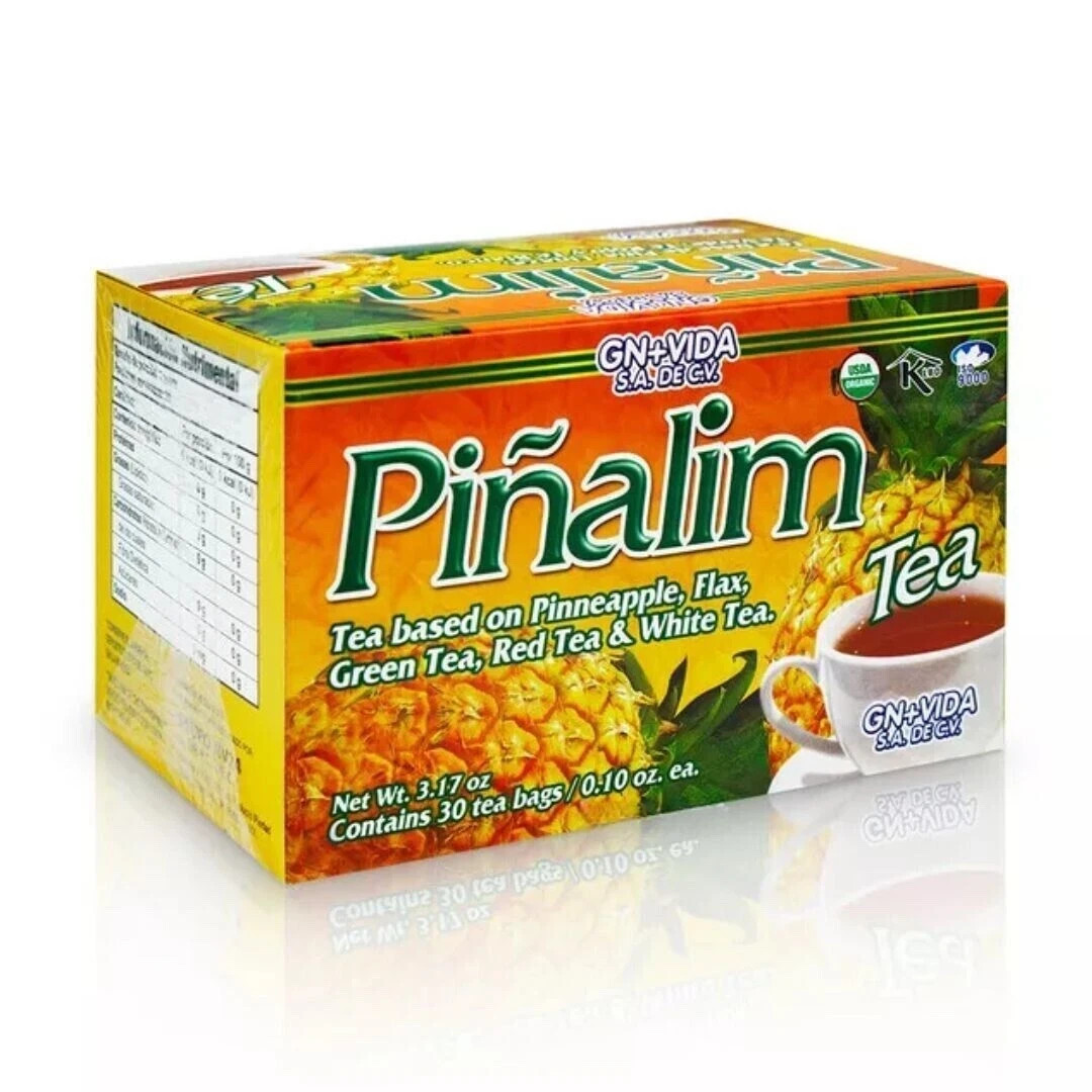 3 Pack Te Pinalim GN+Vida Tea Piñalim Pineapple Diet 90 Days