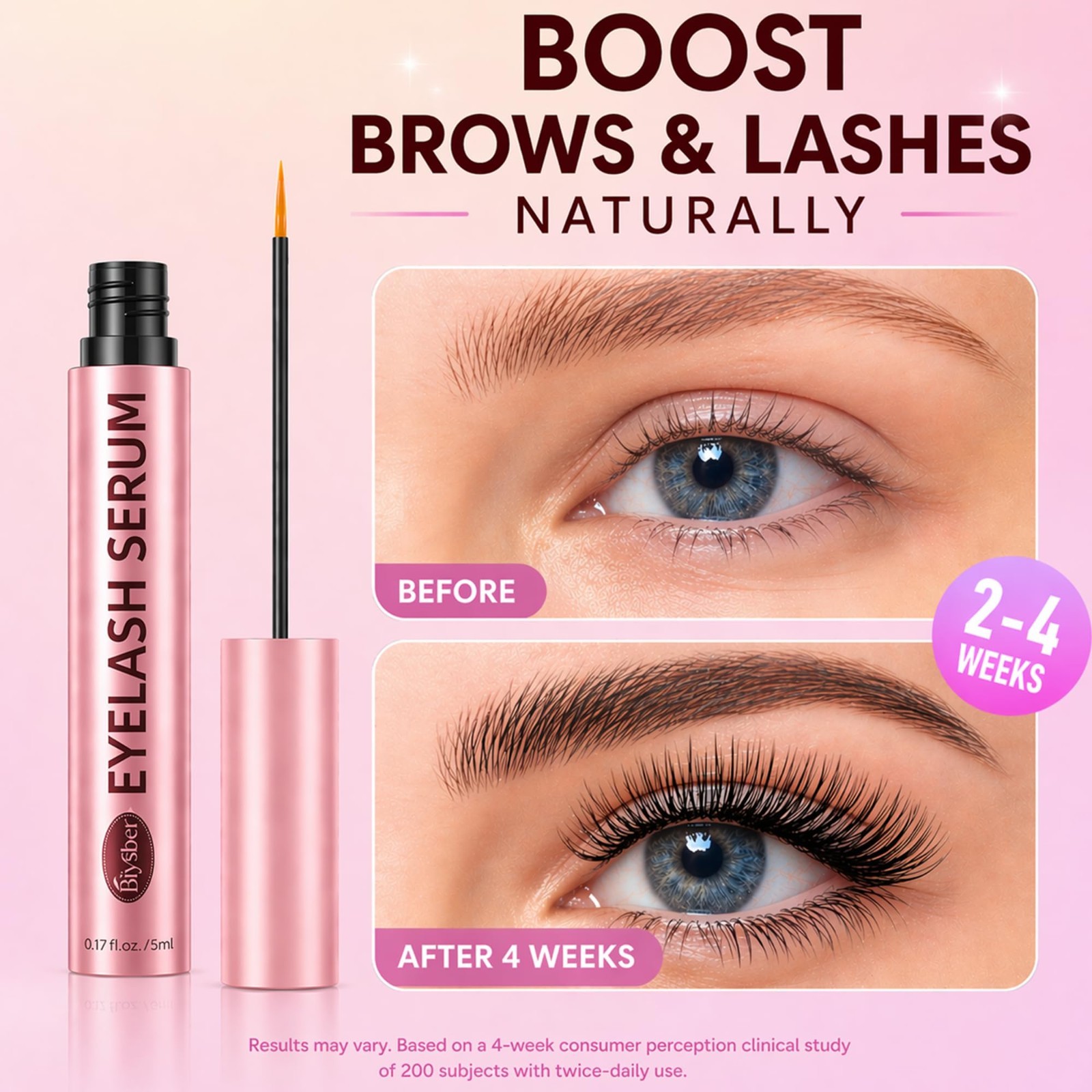 Lash Serum for Eyelash Growth Premium Eyelash Growth Serum with Advanced Formula