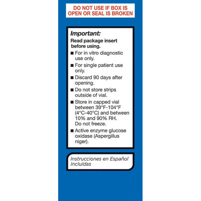 (2 pack) Equate Blood Glucose Test Strips, 50 Count