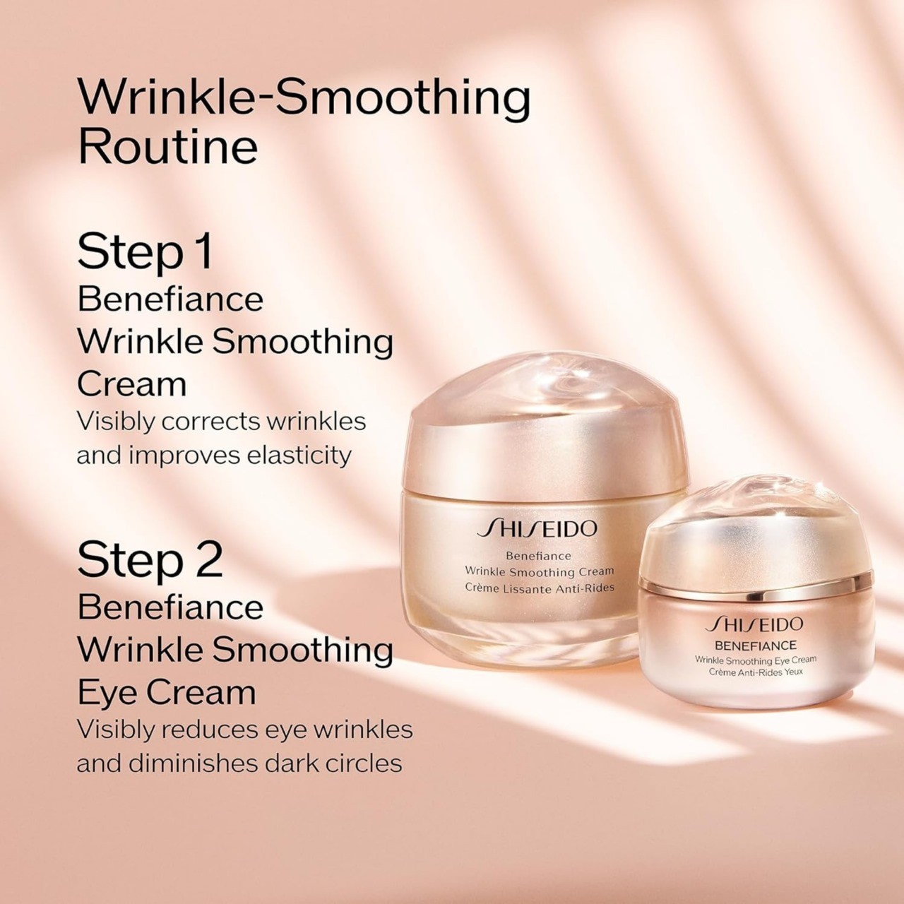 Shiseido Benefiance Wrinkle Smoothing Eye Cream 15mL for Lines & Puffiness