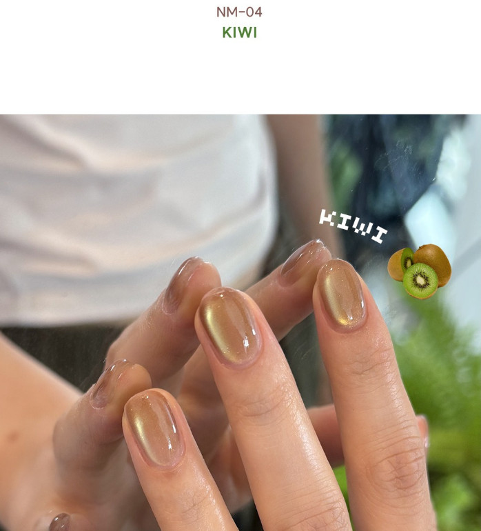 NEKOGEL Juicy Fruit Magnet Gel Collection Soak Off Nail Gel K-Beauty