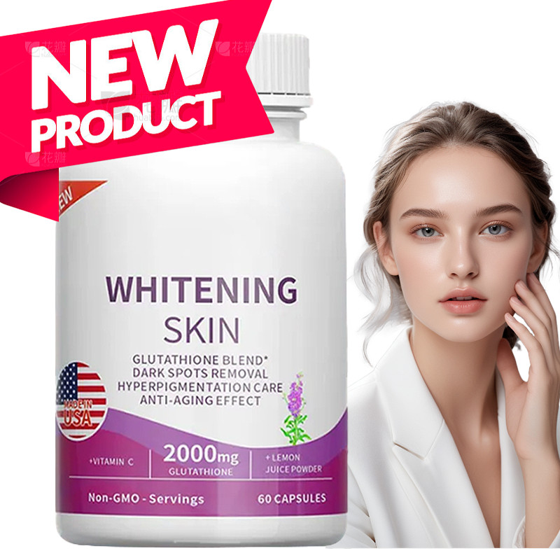 Glutathione Blend 2000mg Capsules – Whitening,Supports healthy skin & immunity