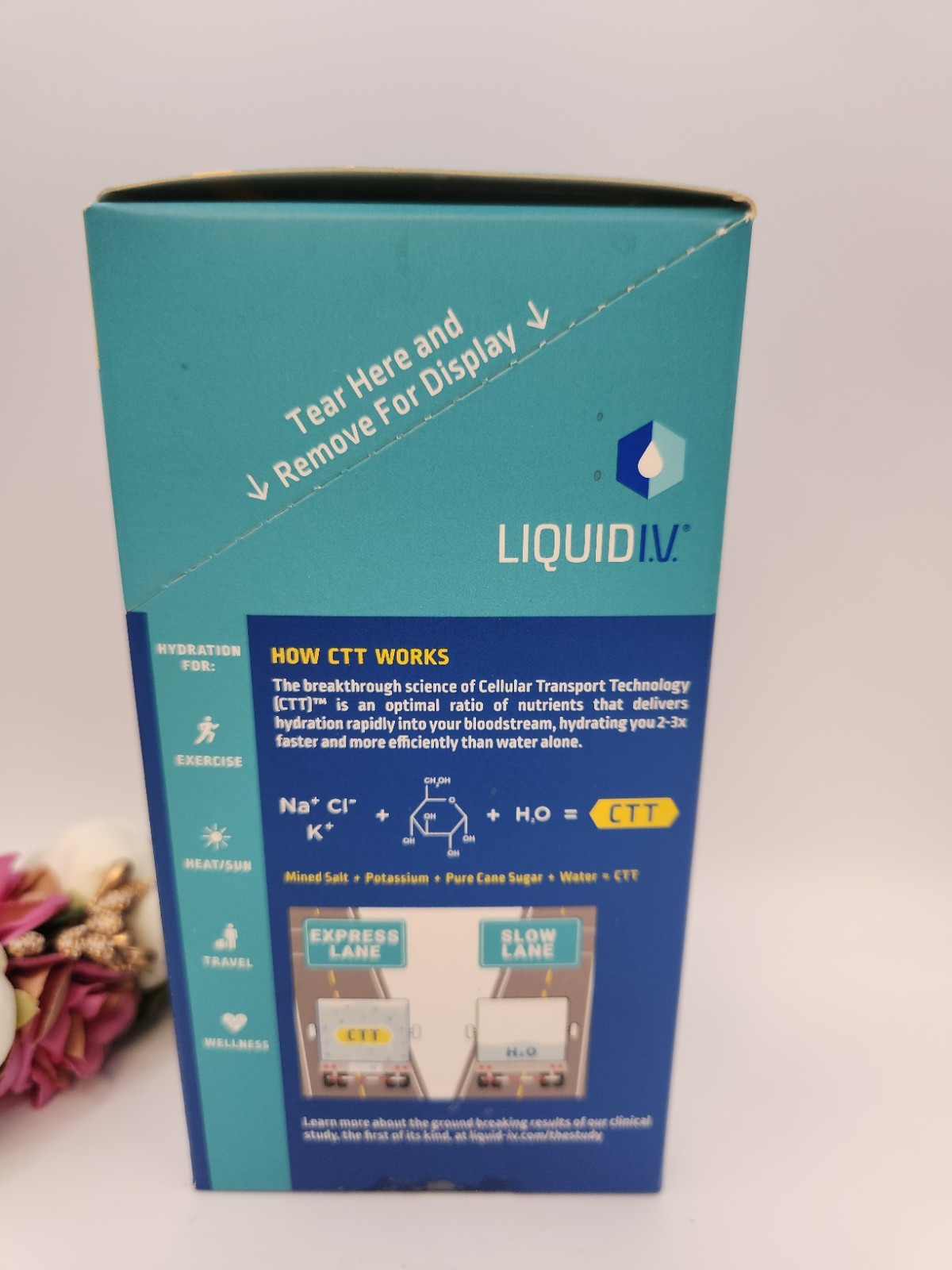 Liquid I.V. Hydration Multiplier Electrolyte Drink Mix Lemon Lime 8pc (3.39oz)