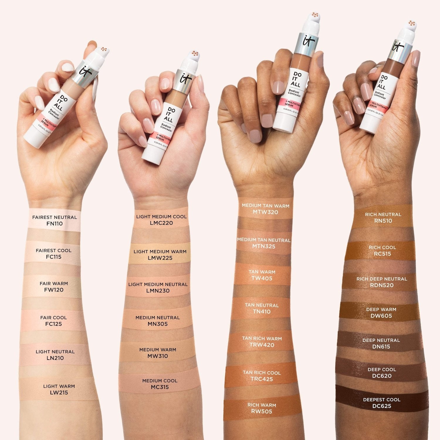 100% Authentic IT Cosmetics Do It All Radiant Concealer,26 SHADES