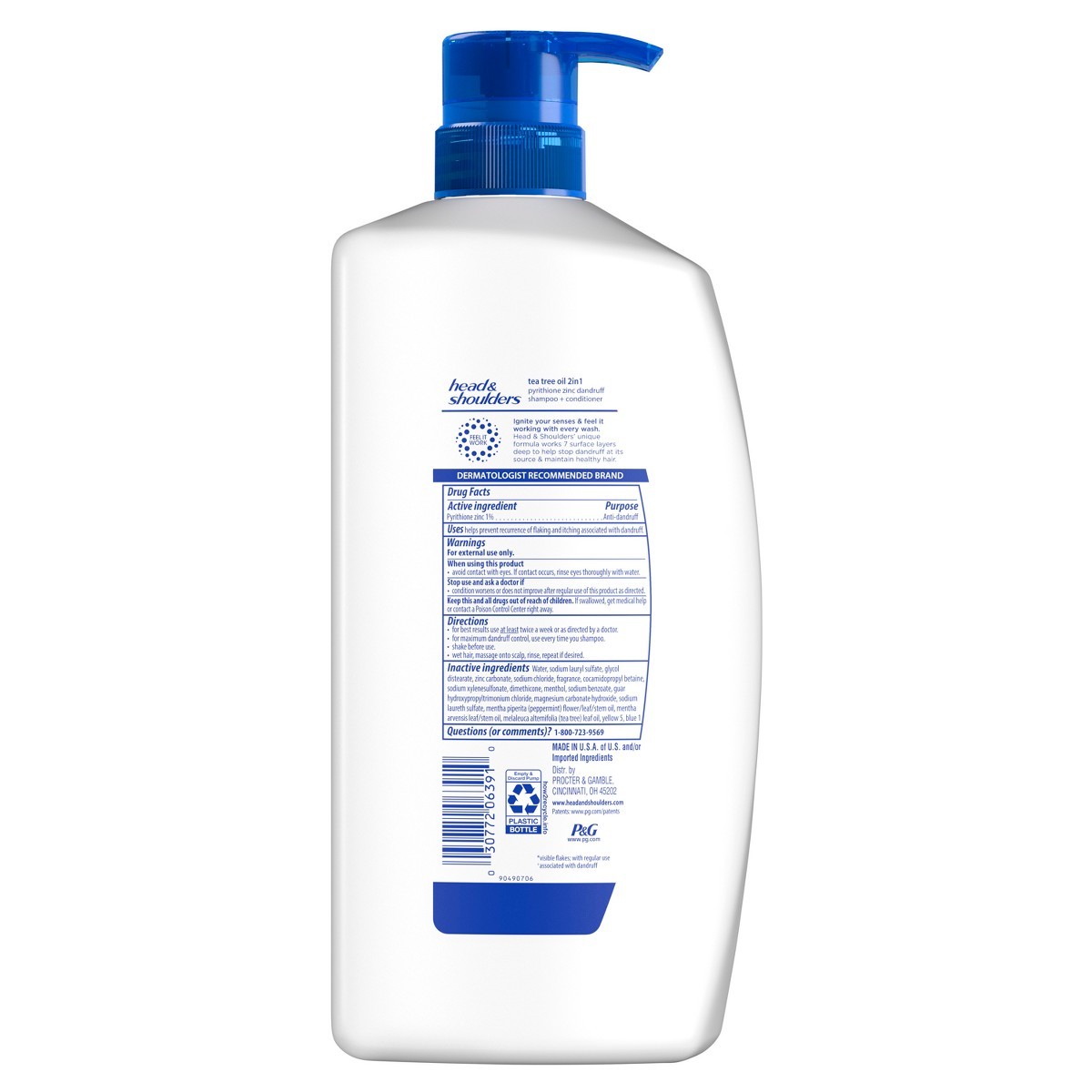 Head & Shoulders 2-in-1 Dandruff Shampoo and Conditioner – 28.2 fl oz