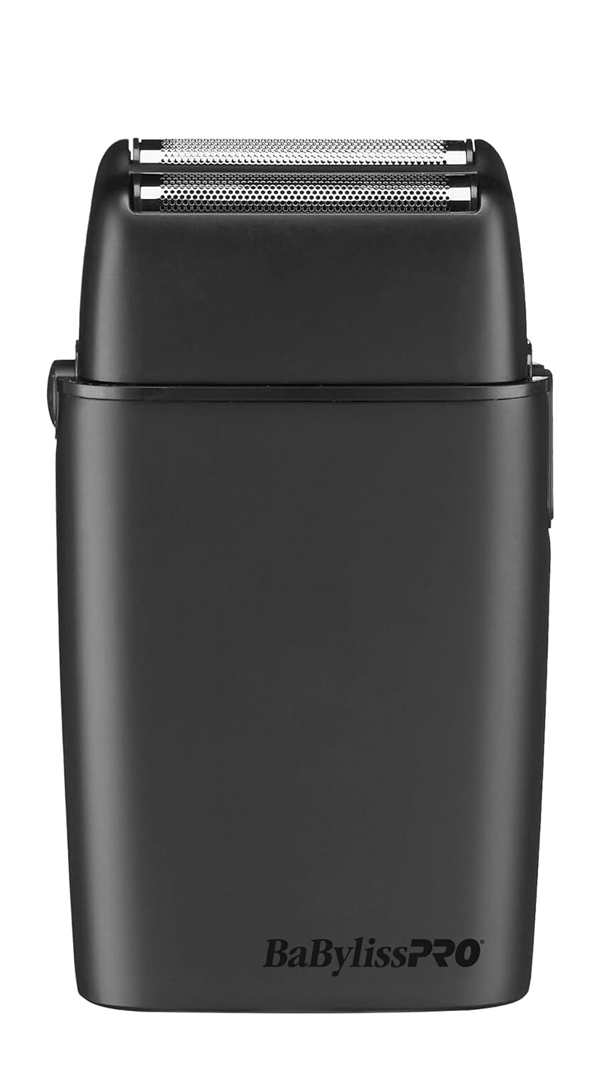 BabylissPRO LimitedFX Matte Black Trimmer & Double Foil Shaver #FXDUOFS2TMB