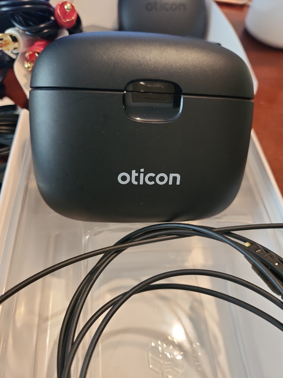Oticon Charger Minirite Charger TV Adapter Cables Case Chargers..No Hearing Aids