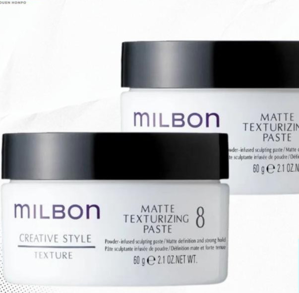 MILBON Matte Texturizing Paste 8 60g 2 pcs Japan