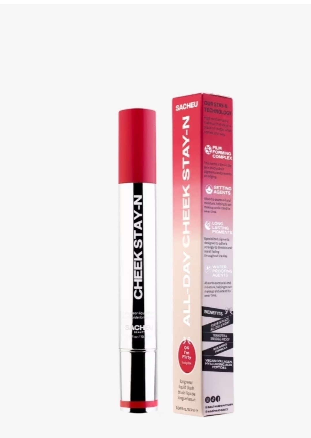 SACHEU CHEEK STAY-N All-Day Liquid Blush