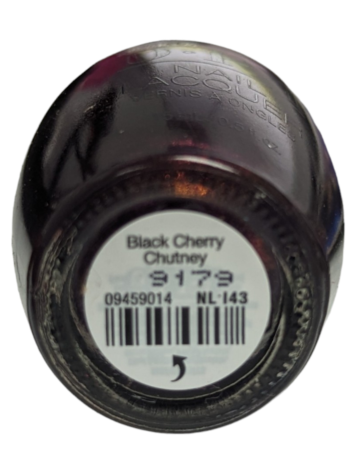 OPI Nail Lacquer – «Black Cherry Chutney», 0.5 Fl Oz – Dark Red – NL I43