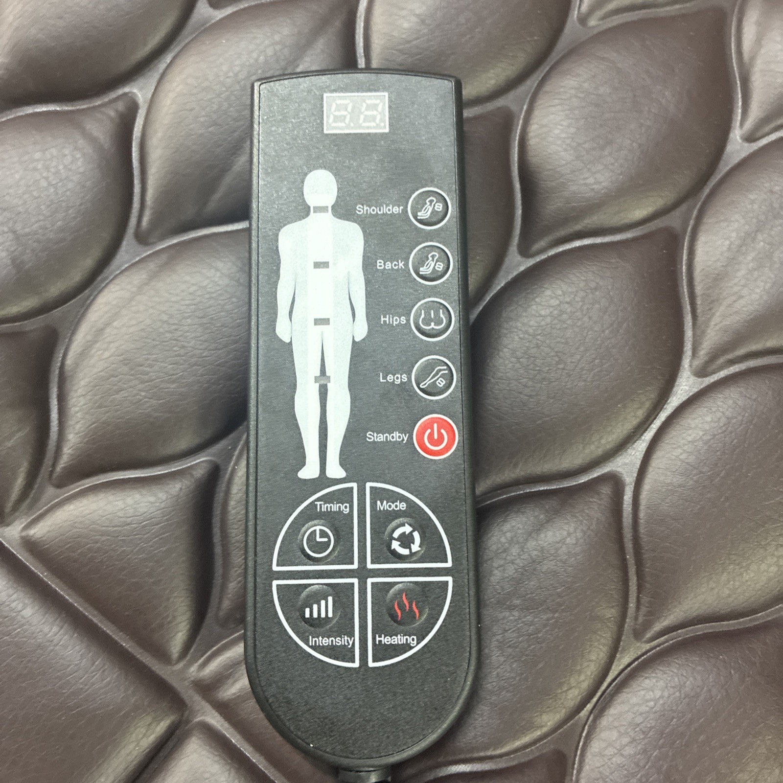 Full Body Massage Mat with Heat, Detachable Massager Pad Deep Tissue Pain Rel…
