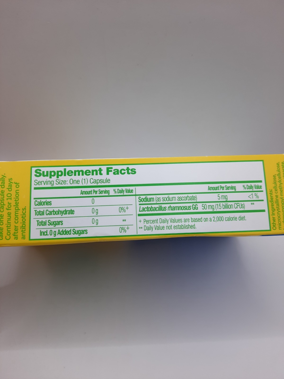 Culturelle Probiotics Health & Wellness 15 Billion CFUs 30 Caps Exp 09/2026