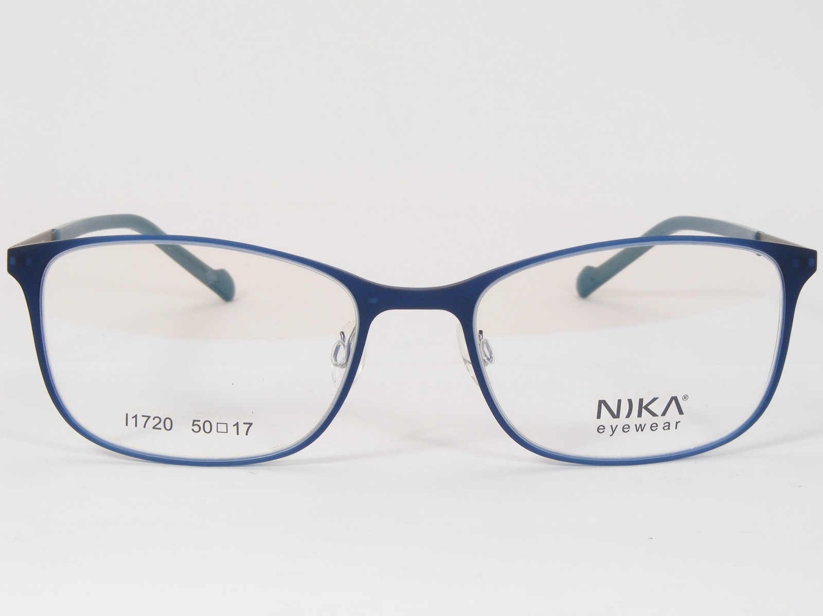 NIKA Eyewear I1720 170608 Matte Blue UNIQUE EYEGLASSES GLASSES FRAME 50-17-140mm