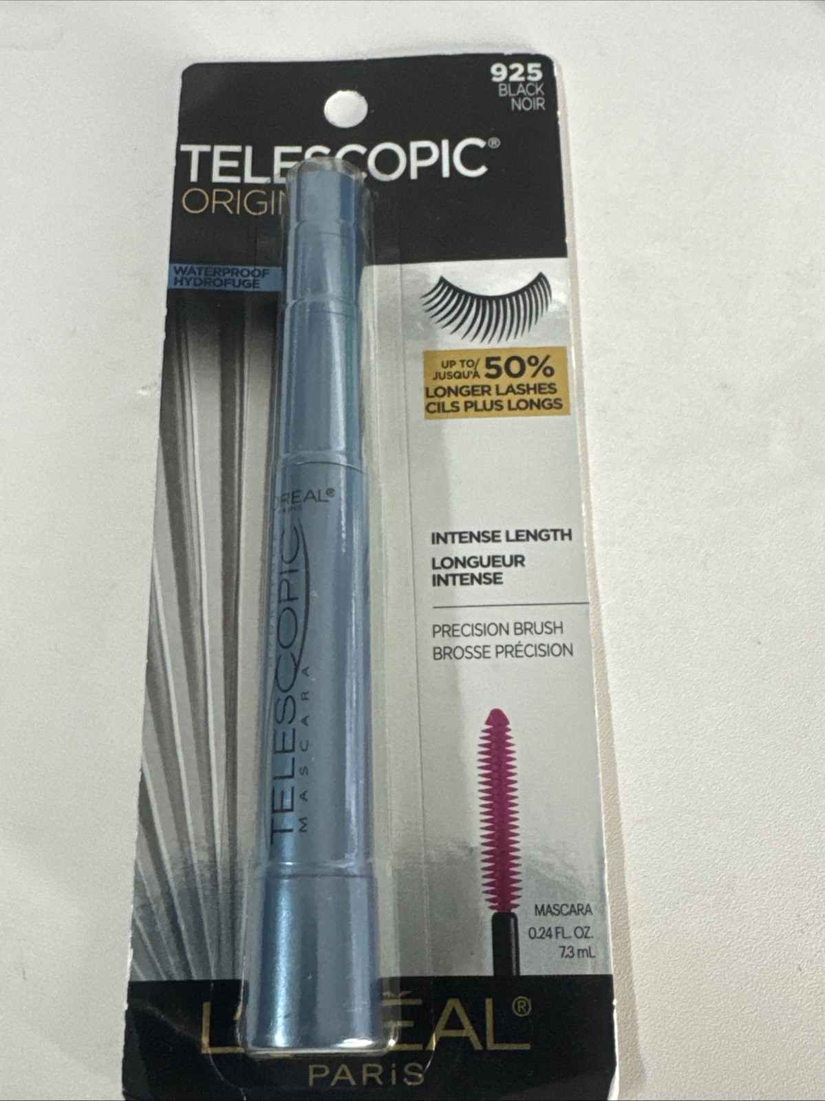 L’Oreal Telescopic Original Waterproof Mascara 925 BLACK NOIR