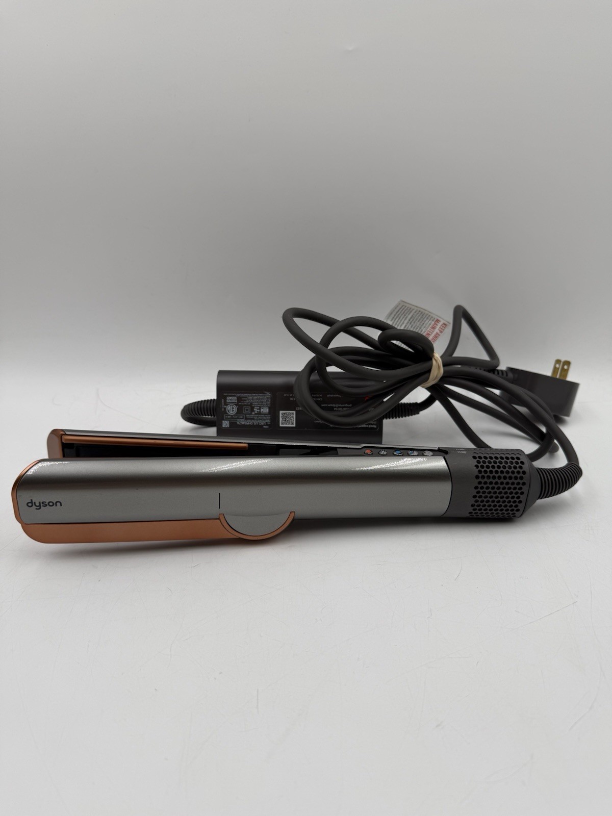 Dyson Airstrait HS06 Wet to Dry Hair Straightener Nickel Copper Tested
