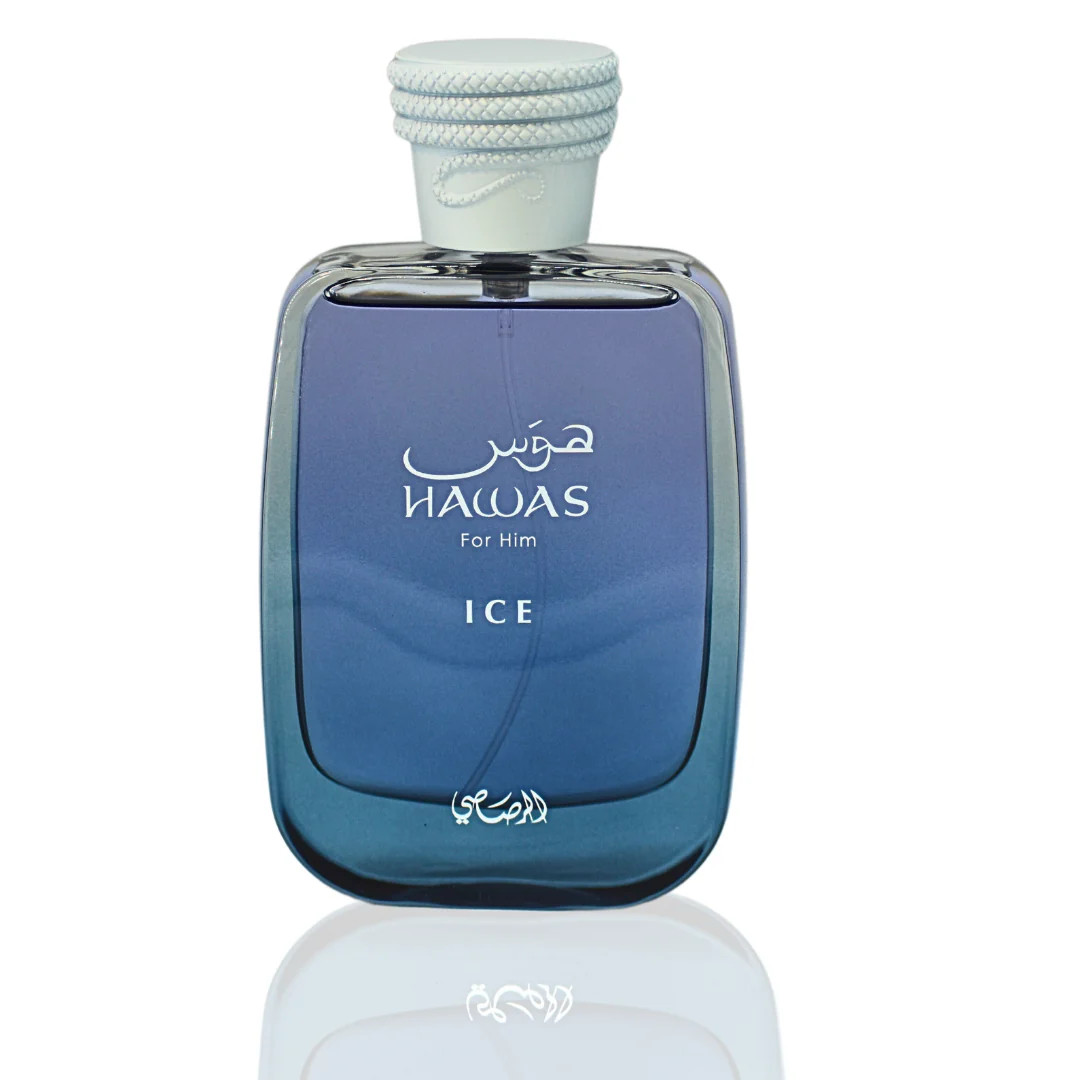 Hawas Ice for Men EDP-100 ML(3.4oz) by Rasasi – Embrace your style with perfume