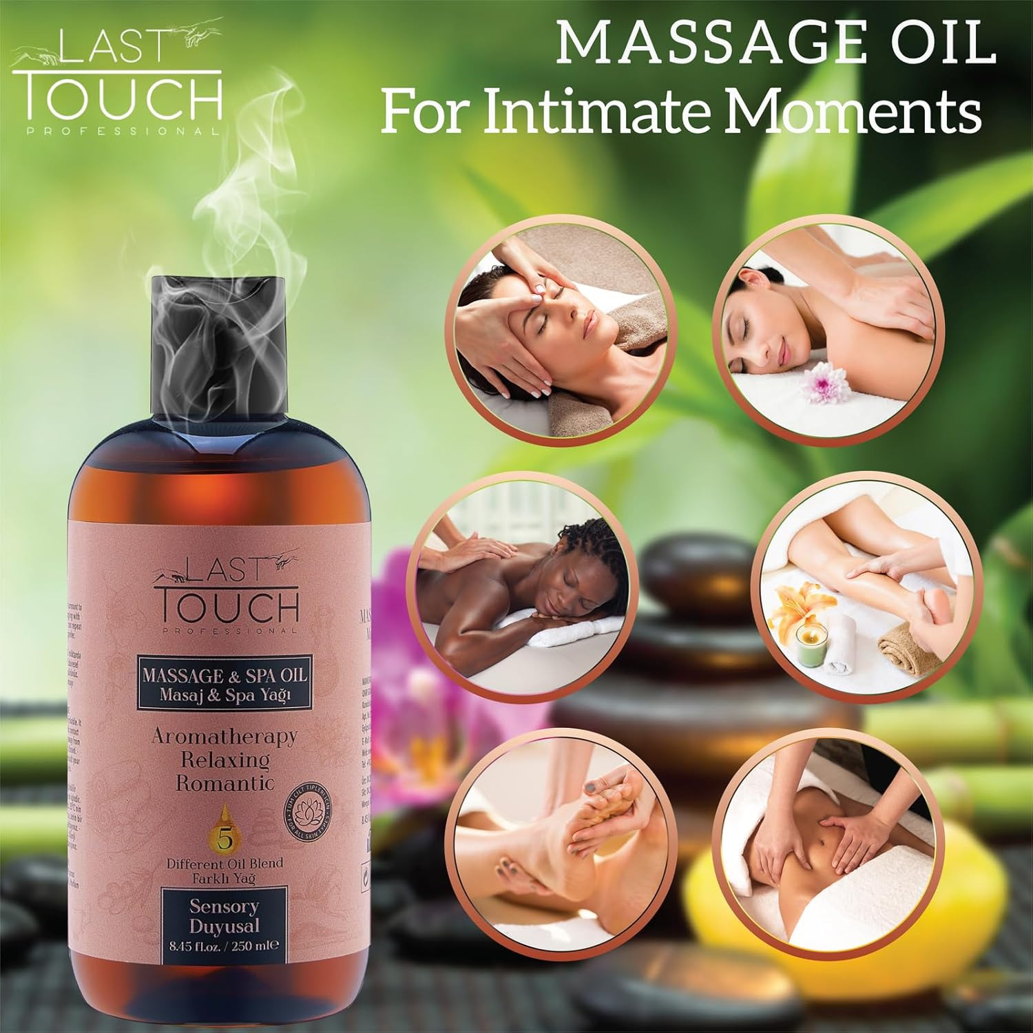 Sensual Massage Oil for Couples Sexual – Massage Oils for Date Night – Massage f