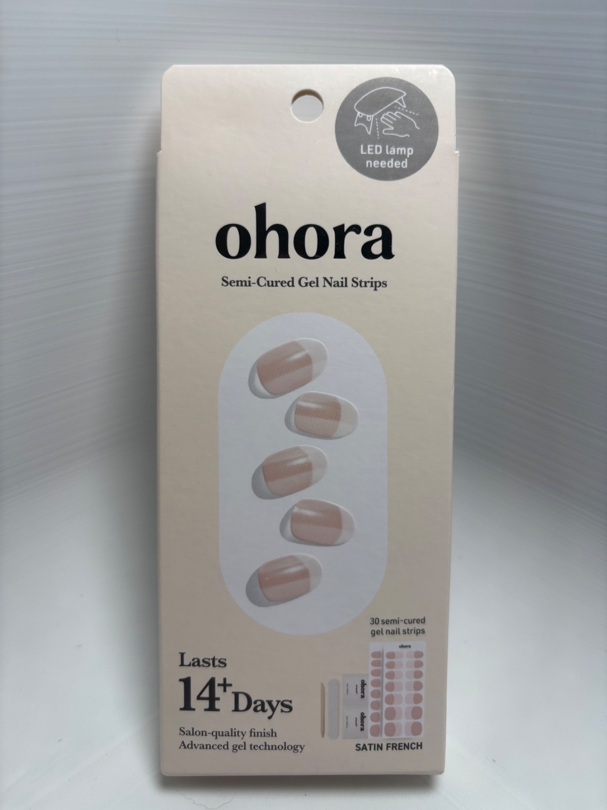 Nail Bundle- Ohora Gel Nail Strips, Dashing Diva Magnetic, nail file 3 pc