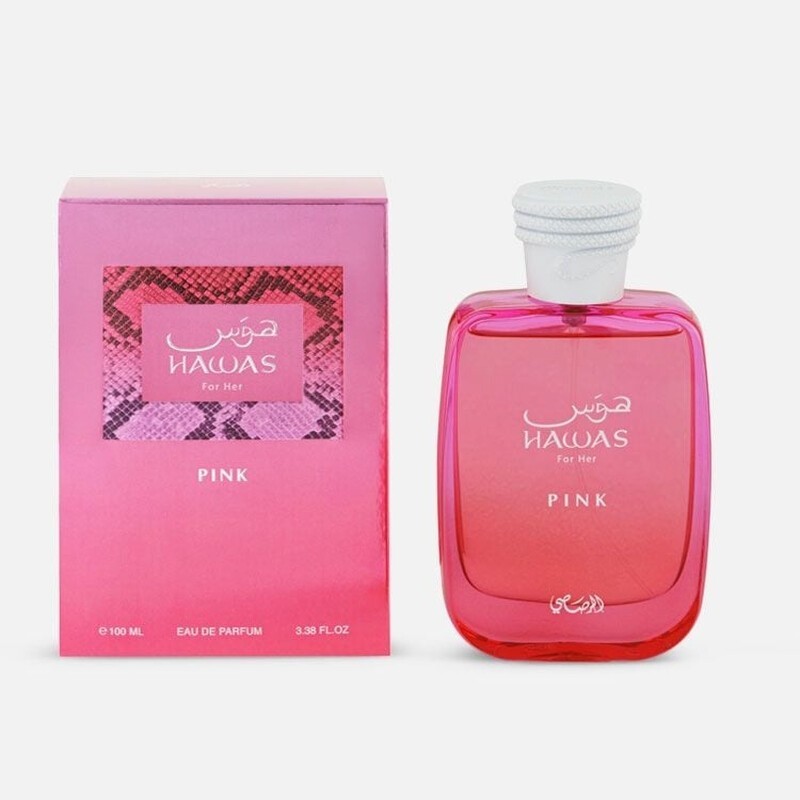 Hawas Pink Eau de Parfum Spray 100ml (3.4 oz)