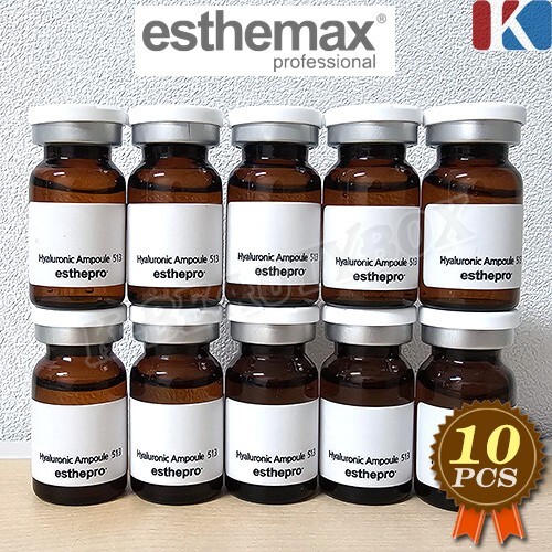 ESTHEMAX Hyaluronic Acid Ampoule 10EA Moisturizing Ampoule Anti-Aging Serum NEW