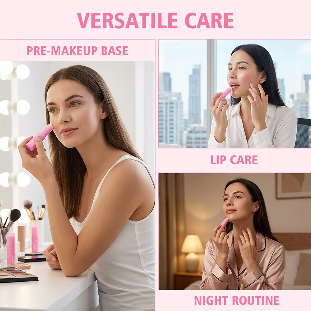 PDRN Pink Collagen Volume Multi Balm 10g Hydrating Firming Wrinkle Care Stick