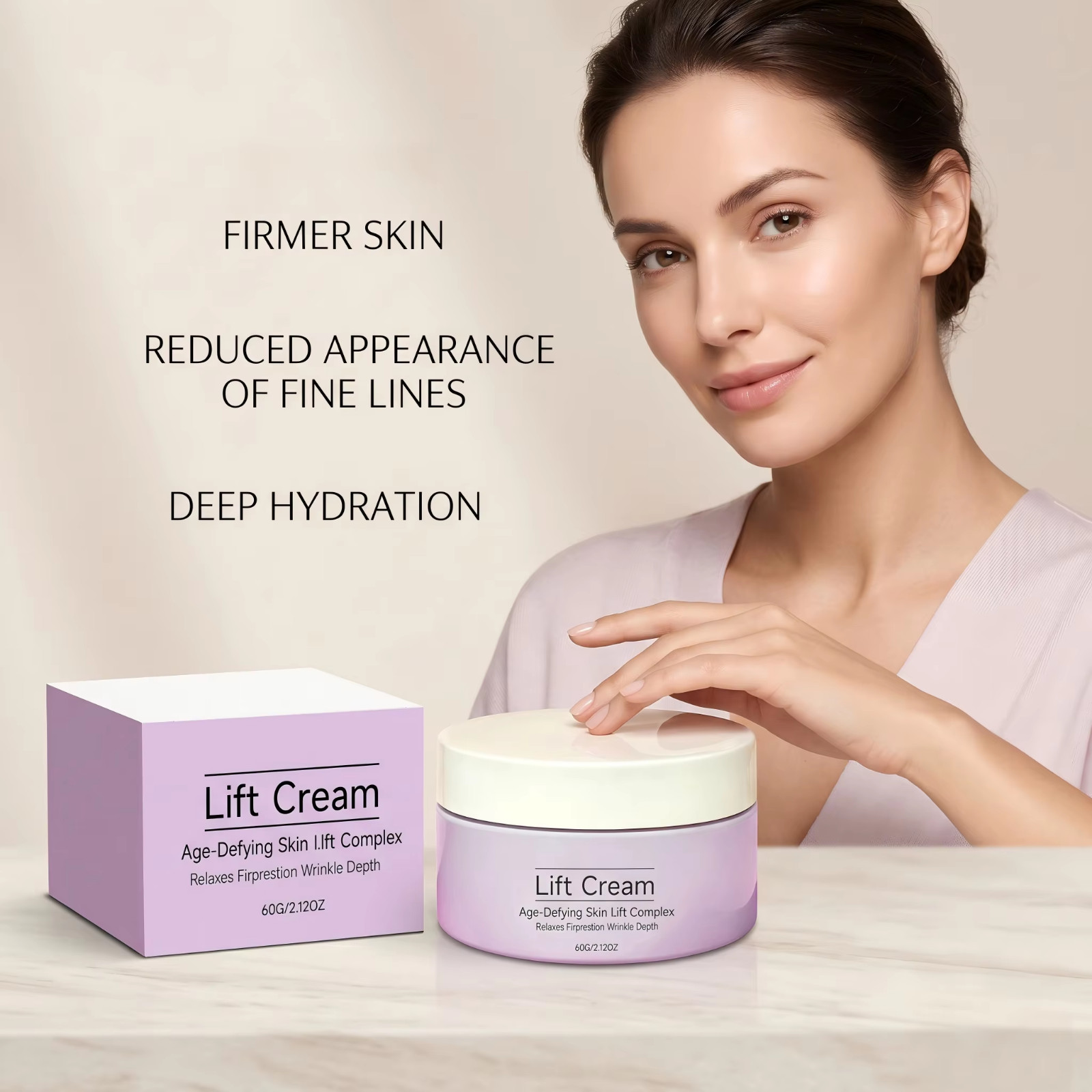 Noor/life Wonder Lift Cream Anti-Wrinkle Firming Anti-Aging Skin Care 60ML