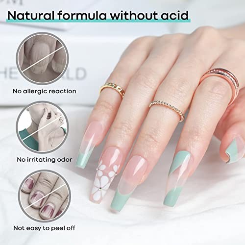 15 ml Nail Dehydrator and Primer, Acid Free 0.5 Fl Oz (Pack of 2) Transparent