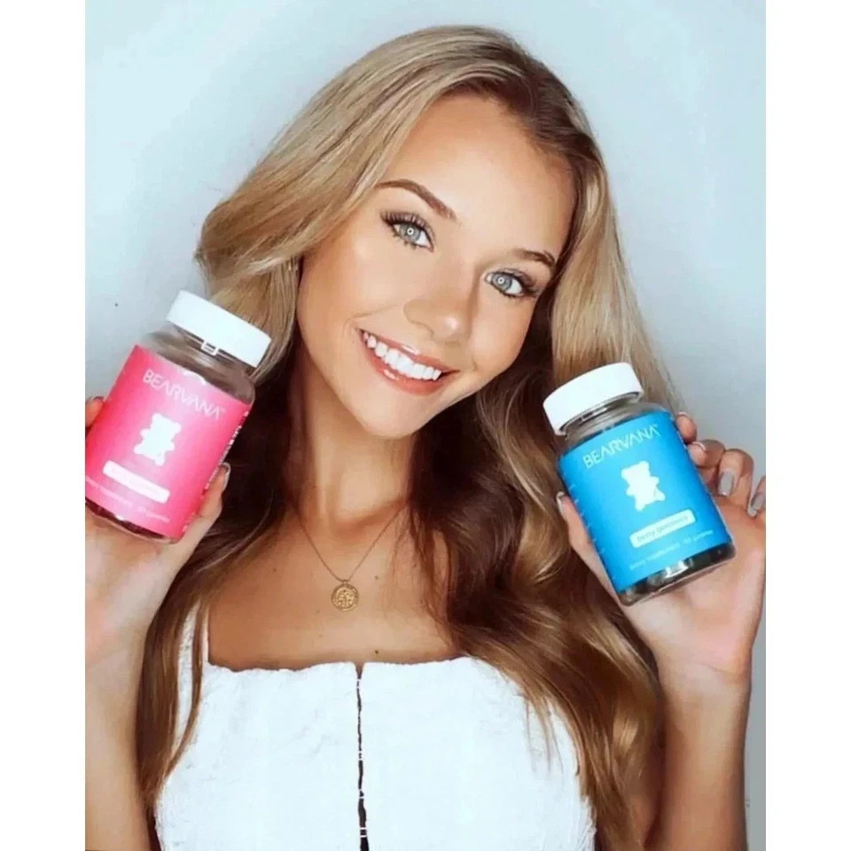 BEARVANA Combo Gummies – Women’s Support & Fitness Aid, Delicious Berry Flavor+*