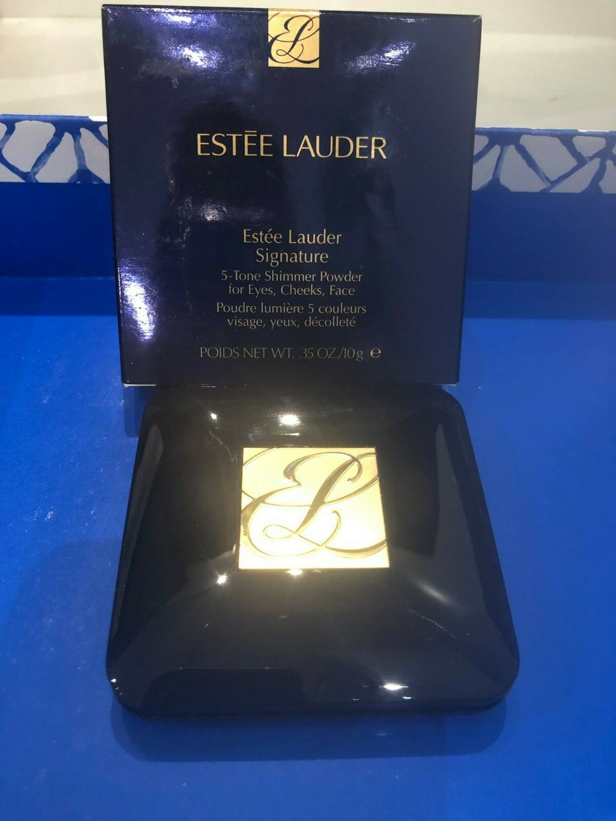 ESTEE LAUDER SIGNATURE 5TONE SHIMMER POWDER FOR EYES.CHEEKS.FACE (0.35OZ/10g)