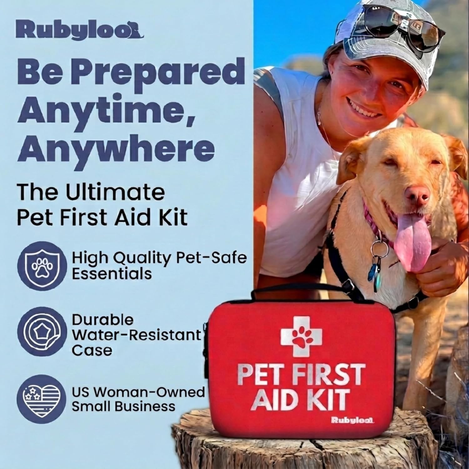 Dog First Aid Kit – Vet Approved Emergency Supplies – Pet First Aid Kit Guide
