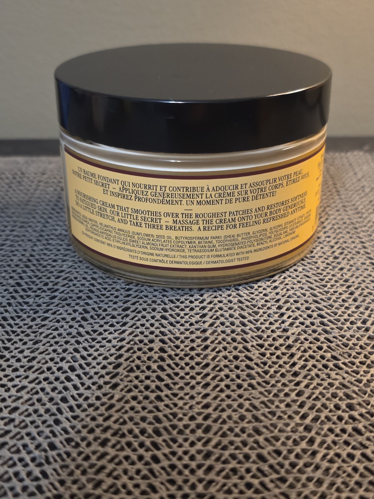 Bastide Corps a Corps Hydrating Body Cream 200ml Rice Bran Argan MADE IN FRANCE